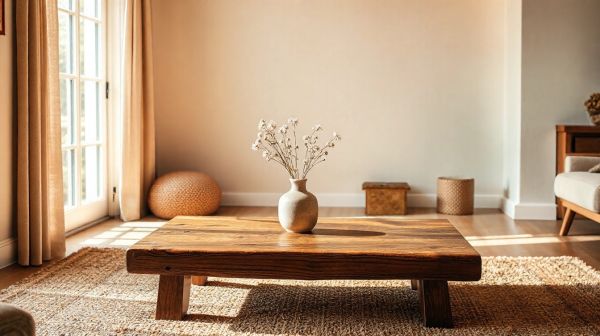 5 idées de tables basses en bois pour une déco accueillante