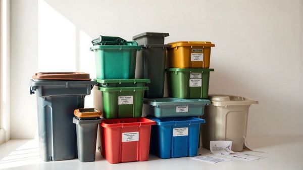 Guide d'achat pour choisir la poubelle de tri idéale